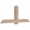Ekena Millwork Eugene Smooth Timber Gable Bracket, Douglas Fir, 72"W x 30"H x 5 1/2"D x 5 1/2"F, 10/12 Pitch GBW072X30X0606EUG00SDF - alternate 5